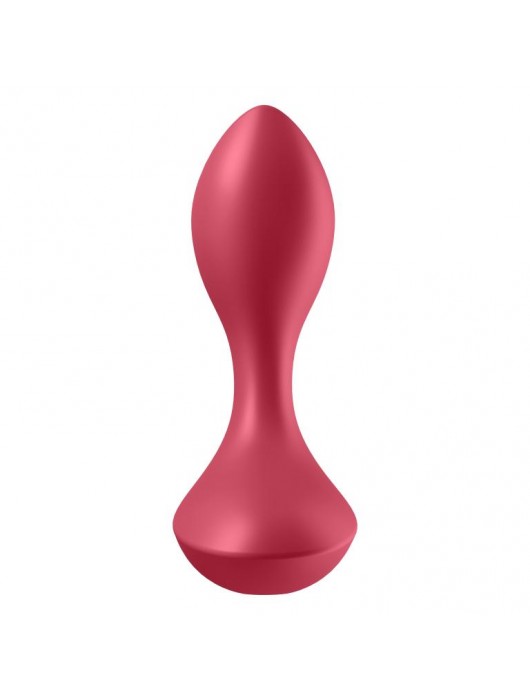 Красный вибромассажёр простаты Satisfyer Backdoor Lover - 14 см. - Satisfyer - в Смоленске купить с доставкой