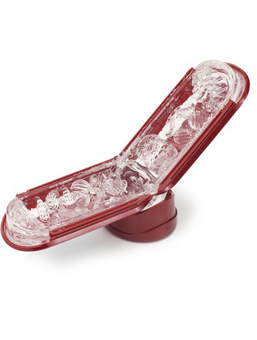 Красный мастурбатор Flip Zero Red   Warmer с подогревом - Tenga - в Смоленске купить с доставкой