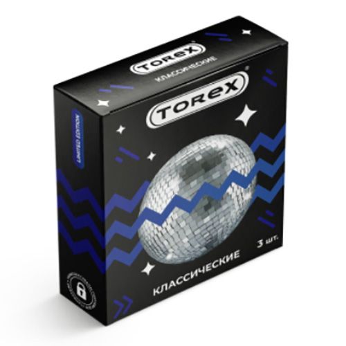 Гладкие презервативы Torex Party  Классические  - 3 шт. - Torex - купить с доставкой в Смоленске