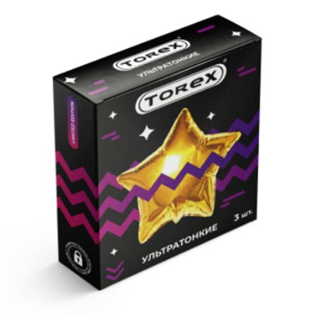 Презервативы Torex Party  Ультратонкие  - 3 шт. - Torex - купить с доставкой в Смоленске