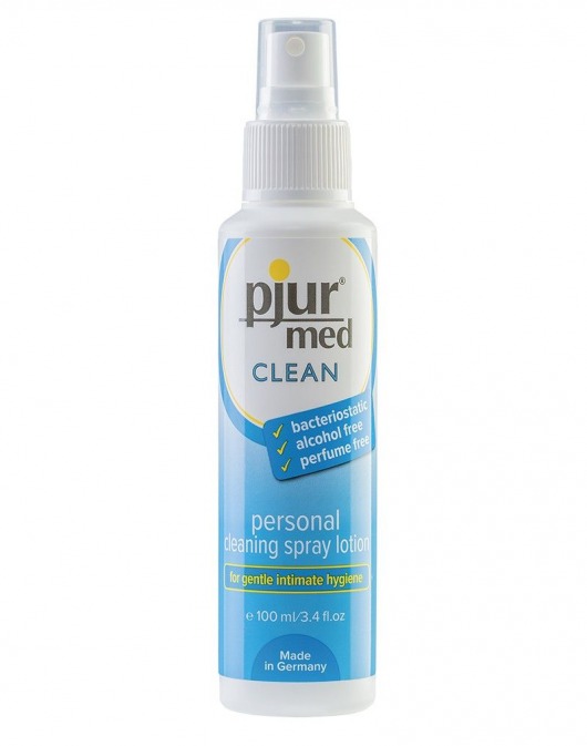 Гигиенический спрей pjur MED Clean Spray - 100 мл. - Pjur - купить с доставкой в Смоленске