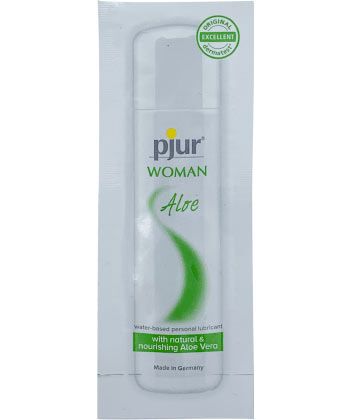 Лубрикант на водной основе pjur WOMAN Aloe - 2 мл. - Pjur - купить с доставкой в Смоленске