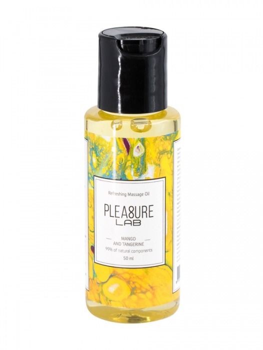 Массажное масло Pleasure Lab Refreshing с ароматом манго и мандарина - 50 мл. - Pleasure Lab - купить с доставкой в Смоленске