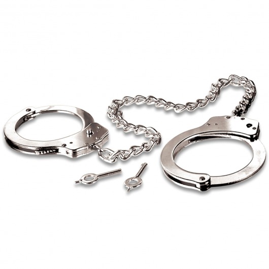 Металлические наручники Metal Leg Cuffs - Pipedream - купить с доставкой в Смоленске