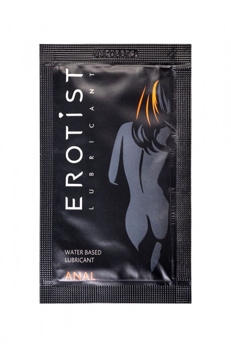 Пробник лубриканта на водной основе Erotist Anal - 4 мл. - Erotist Lubricants - купить с доставкой в Смоленске