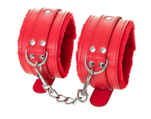 Красные оковы Anonymo из искусственной кожи - ToyFa - купить с доставкой в Смоленске