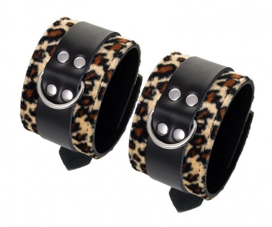 Наручники Anonymo с анималистическим принтом - ToyFa - купить с доставкой в Смоленске