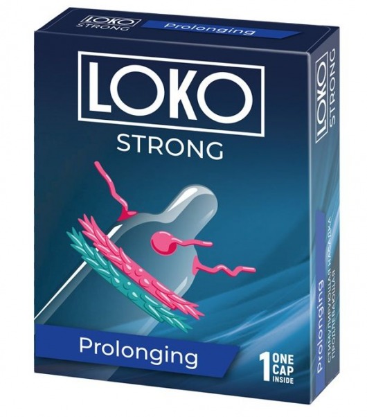 Стимулирующая насадка на пенис LOKO STRONG с продлевающим эффектом - Sitabella - в Смоленске купить с доставкой
