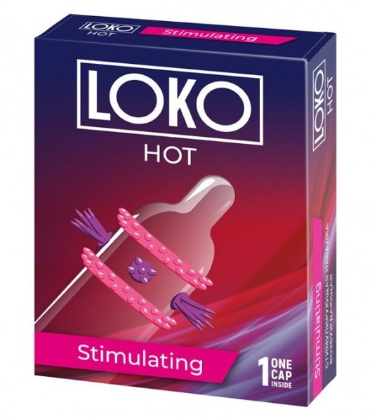 Стимулирующая насадка на пенис LOKO HOT с возбуждающим эффектом - Sitabella - в Смоленске купить с доставкой