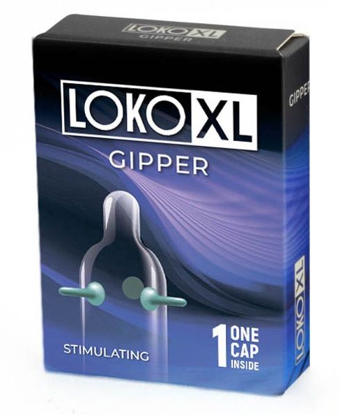 Стимулирующая насадка на пенис LOKO XL GIPPER - Sitabella - в Смоленске купить с доставкой