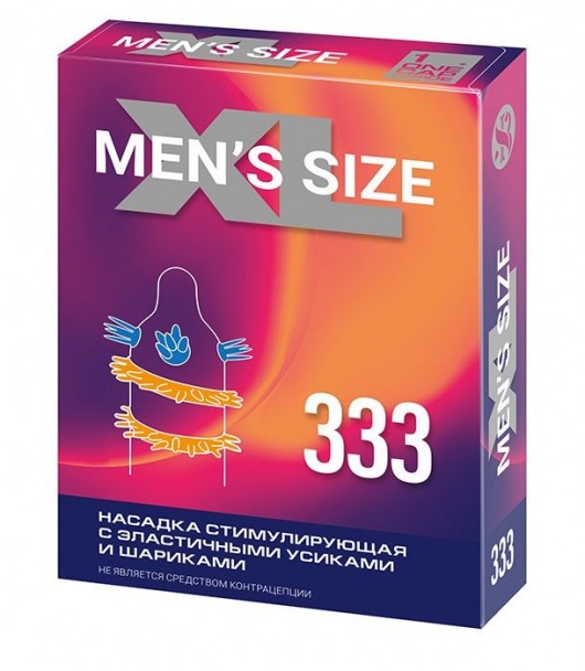 Стимулирующая насадка на пенис MEN SIZE 333 - Sitabella - в Смоленске купить с доставкой