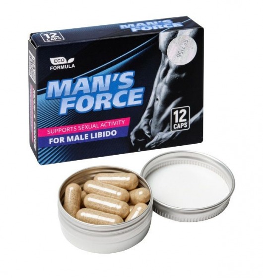 Пищевой концентрат для мужчин MANS FORCE  - 12 капсул - Sitabella - купить с доставкой в Смоленске