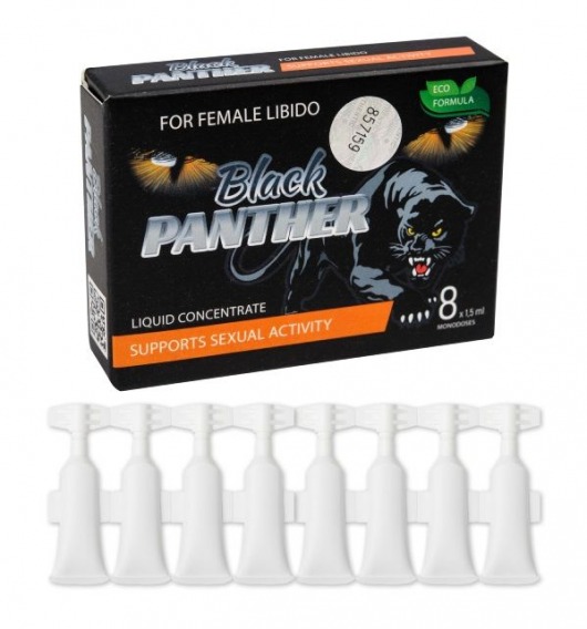 Пищевой концентрат для женщин BLACK PANTER - 8 монодоз (по 1,5 мл.) - Sitabella - купить с доставкой в Смоленске