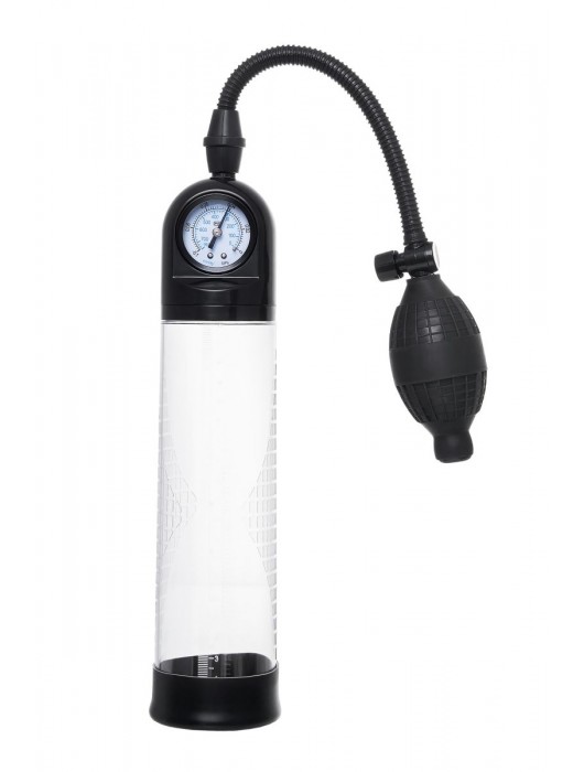 Прозрачная механическая помпа Roald с манометром - Sexus - в Смоленске купить с доставкой