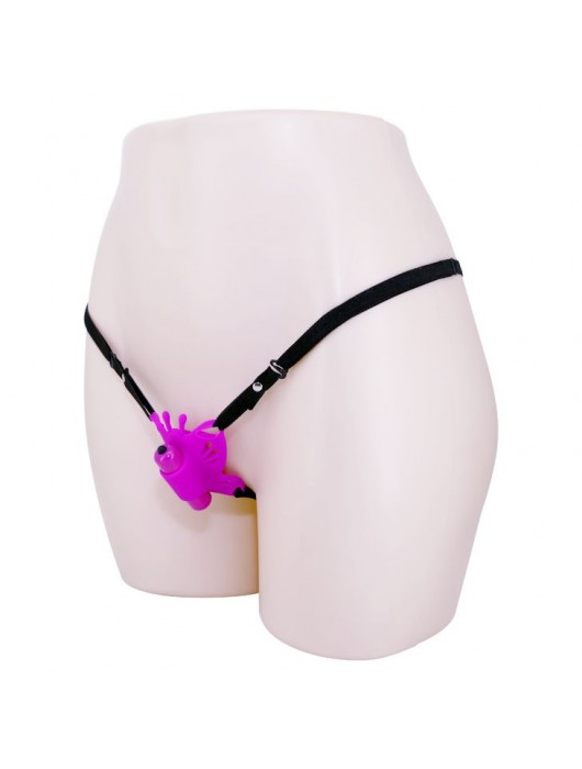 Лиловая вибробабочка на ремешках Sloane - Baile