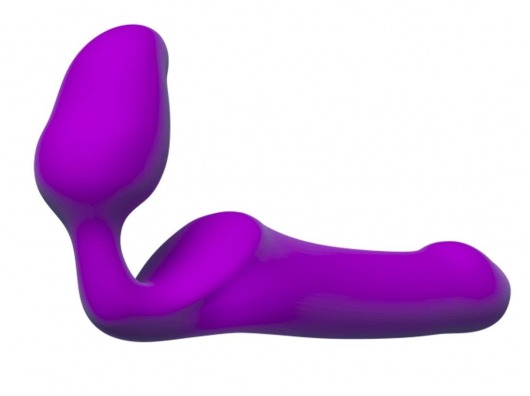 Лиловый безремневой страпон Queens M - Adrien Lastic - купить с доставкой в Смоленске