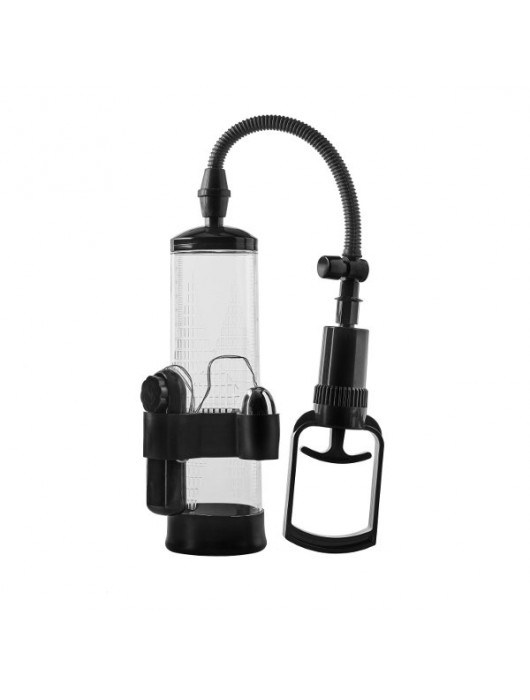 Прозрачная вакуумная помпа с вибрацией Vibrating Penis Pump - Dream Toys - в Смоленске купить с доставкой