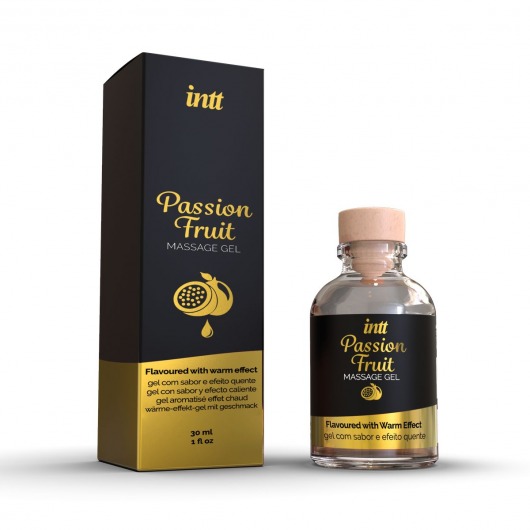 Массажный гель с ароматом маракуйи Passion Fruit - 30 мл. - INTT - купить с доставкой в Смоленске
