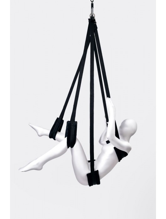 Черные секс-качели Anonymo №0503 - ToyFa - купить с доставкой в Смоленске