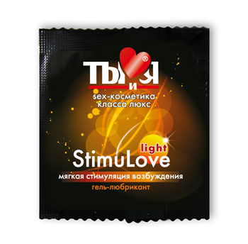 Разогревающий гель-лубрикант Stimulove Light в одноразовой упаковке - 4 гр. - Биоритм - купить с доставкой в Смоленске