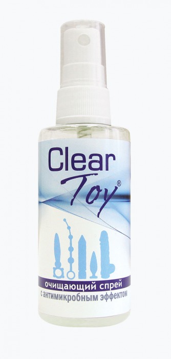 Очищающий спрей Clear Toy с антимикробным эффектом - 100 мл. - Биоритм - купить с доставкой в Смоленске