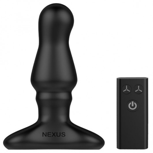 Черный вибростимулятор простаты Nexus Bolster - 12,3 см. - Nexus Range - в Смоленске купить с доставкой