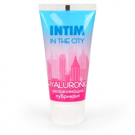 Увлажняющий лубрикант на водной основе Intim in the city Hyaluronic - 60 гр. - Биоритм - купить с доставкой в Смоленске