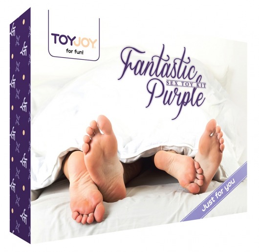 Эротический набор FANTASTIC PURPLE SEX TOY KIT - Toy Joy - купить с доставкой в Смоленске
