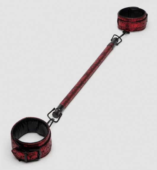 Распорка для ног Reversible Restraint Bar with Cuffs - Fifty Shades of Grey - купить с доставкой в Смоленске