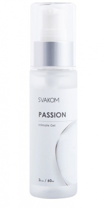 Смазка на водной основе Passion Intimate Gel - 60 мл. - Svakom - купить с доставкой в Смоленске
