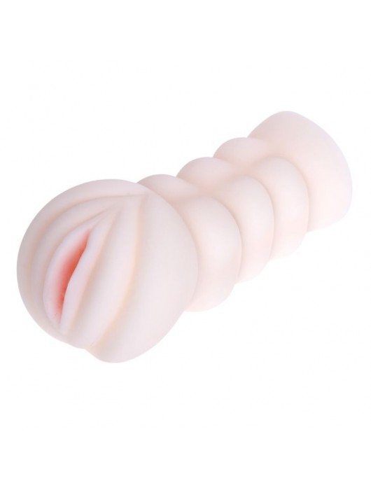 Рифленый мастурбатор-вагина из реалистичного материала - Baile - в Смоленске купить с доставкой