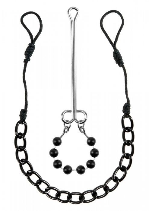Интимные украшения с бусинами NIPPLE   CLIT JEWELRY - Pipedream - купить с доставкой в Смоленске