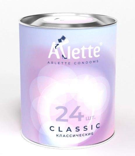 Классические презервативы Arlette Classic - 24 шт. - Arlette - купить с доставкой в Смоленске