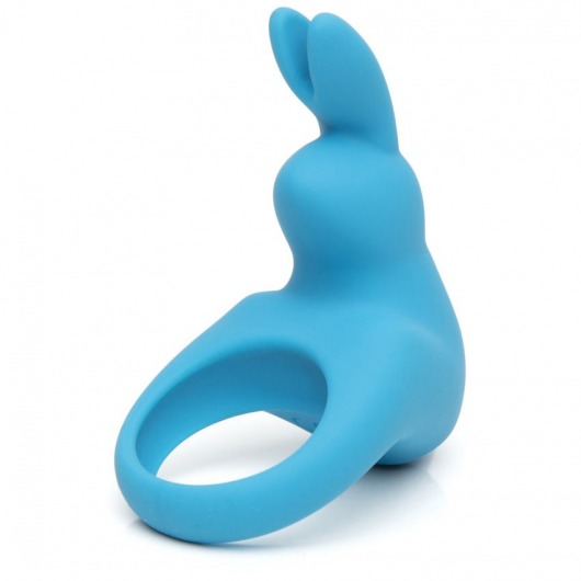 Голубое эрекционное виброкольцо Happy Rabbit Rechargeable Rabbit Cock Ring - Happy Rabbit - в Смоленске купить с доставкой