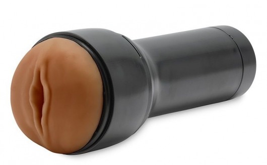 Коричневый мастурбатор-вагина Feel Stroker - Kiiroo - в Смоленске купить с доставкой