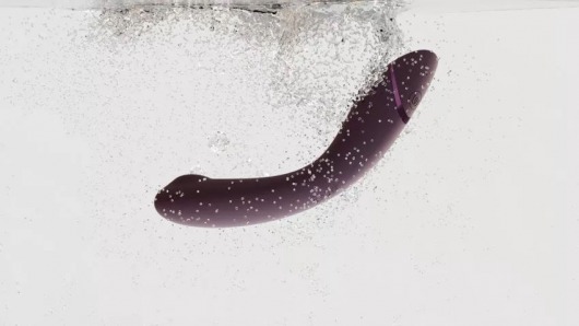 Сливовый стимулятор G-точки Womanizer OG c технологией Pleasure Air и вибрацией - 17,7 см. - Womanizer