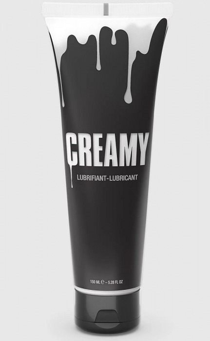 Смазка на водной основе Creamy с консистенцией спермы - 150 мл. - Strap-on-me - купить с доставкой в Смоленске