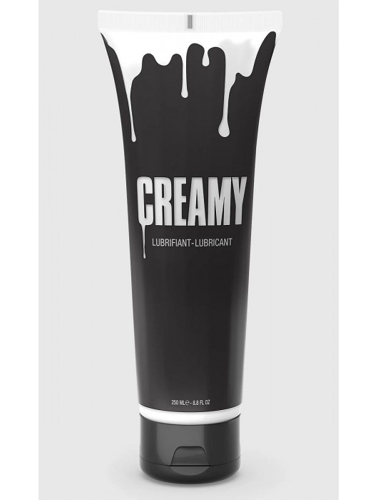 Смазка на водной основе Creamy с консистенцией спермы - 250 мл. - Strap-on-me - купить с доставкой в Смоленске