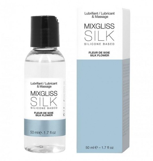 Смазка на силиконовой основе Mixgliss Silk - 50 мл. - Mixgliss - купить с доставкой в Смоленске