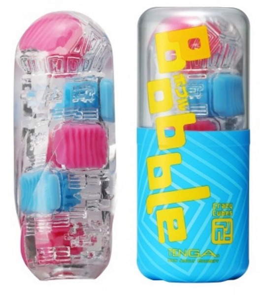 Мастурбатор Tenga Bobble Crazy Cubes - Tenga - в Смоленске купить с доставкой