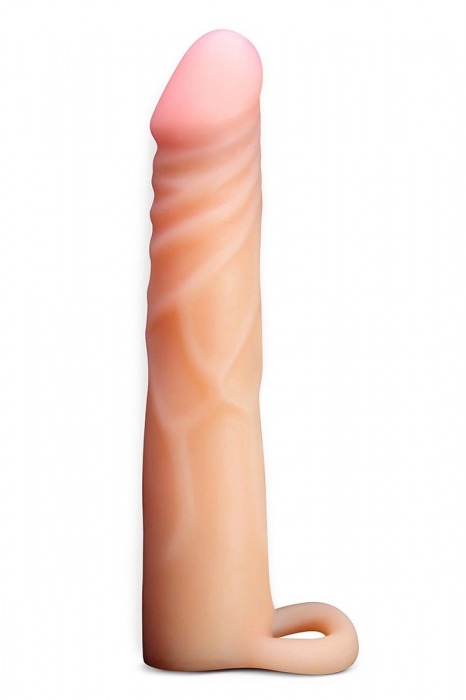 Телесная насадка на пенис Cock Xtender - 17,7 см. - Blush Novelties - в Смоленске купить с доставкой