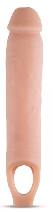 Телесная насадка на пенис 11.5 Inch Cock Sheath Penis Extender - 29,2 см. - Blush Novelties - в Смоленске купить с доставкой