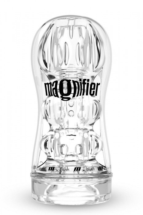 Прозрачный мастурбатор Soft and Wet Magnifier - Blush Novelties - в Смоленске купить с доставкой