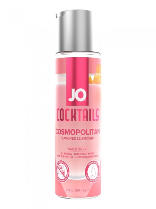 Вкусовой лубрикант на водной основе JO Cocktails Cosmopolitan - 60 мл. - System JO - купить с доставкой в Смоленске