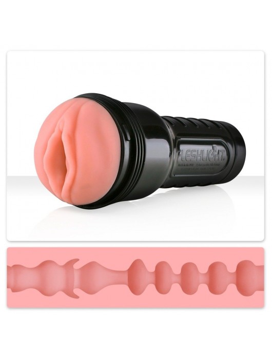 Мастурбатор-вагина Fleshlight - Pink Lady Mini-Lotus - Fleshlight - в Смоленске купить с доставкой