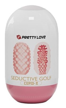 Розовый мастурбатор-яйцо Seductive Golf - Baile - в Смоленске купить с доставкой
