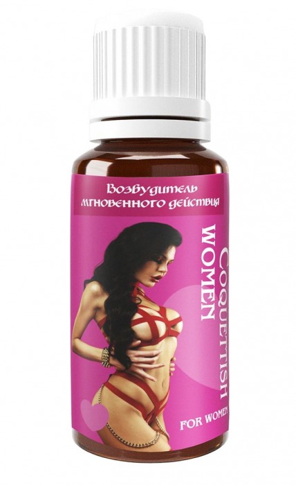 Возбудитель мгновенного действия Coquettish Women - 30 мл. - Миагра - купить с доставкой в Смоленске