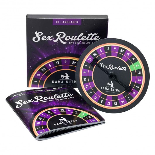 Настольная игра-рулетка Sex Roulette Kamasutra - Tease&Please - купить с доставкой в Смоленске