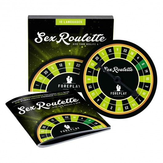 Настольная игра-рулетка Sex Roulette Foreplay - Tease&Please - купить с доставкой в Смоленске