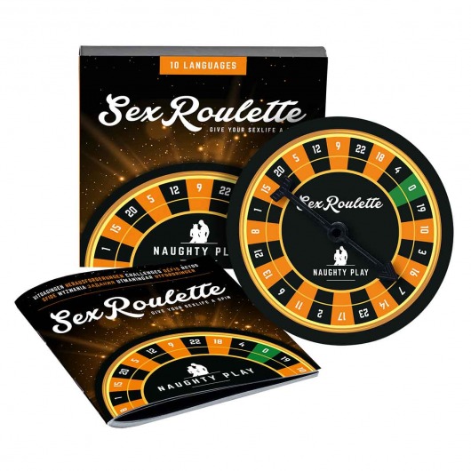 Настольная игра-рулетка Sex Roulette Naughty Play - Tease&Please - купить с доставкой в Смоленске